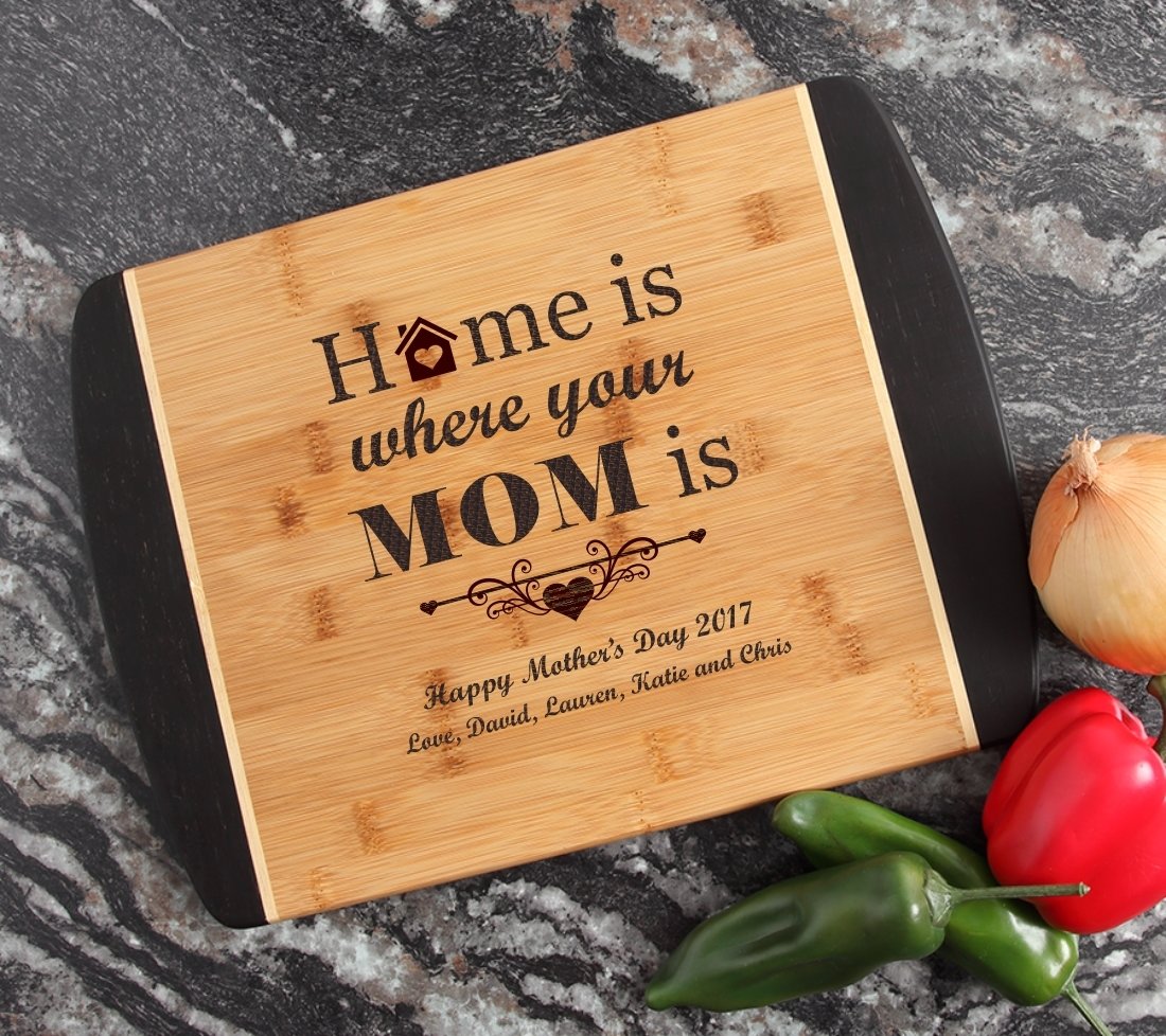 Engraved Cutting Board Personalized Bamboo 15 x 11 DESIGN 42 CBJ-042