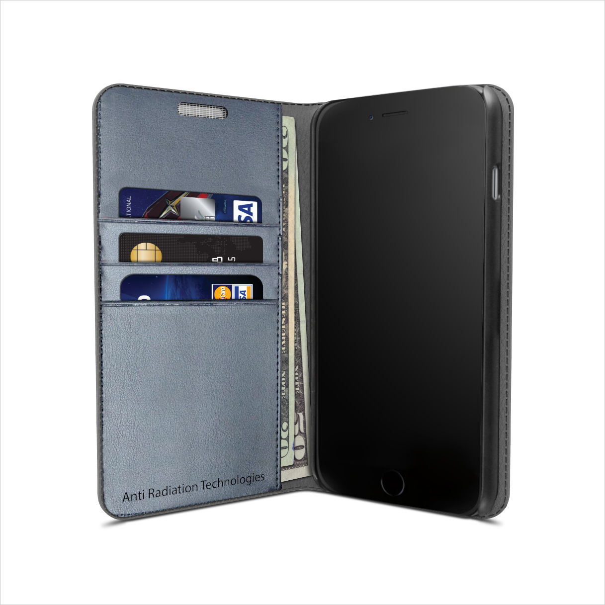 vest Anti-Radiation Wallet Case for iPhone 6 PLUS / 6s PLUS 00096