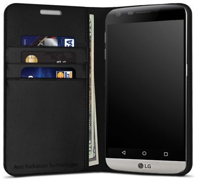 vest Anti-Radiation Wallet Case for LG G5 vest Anti-Radiation Wallet Case for LG G5