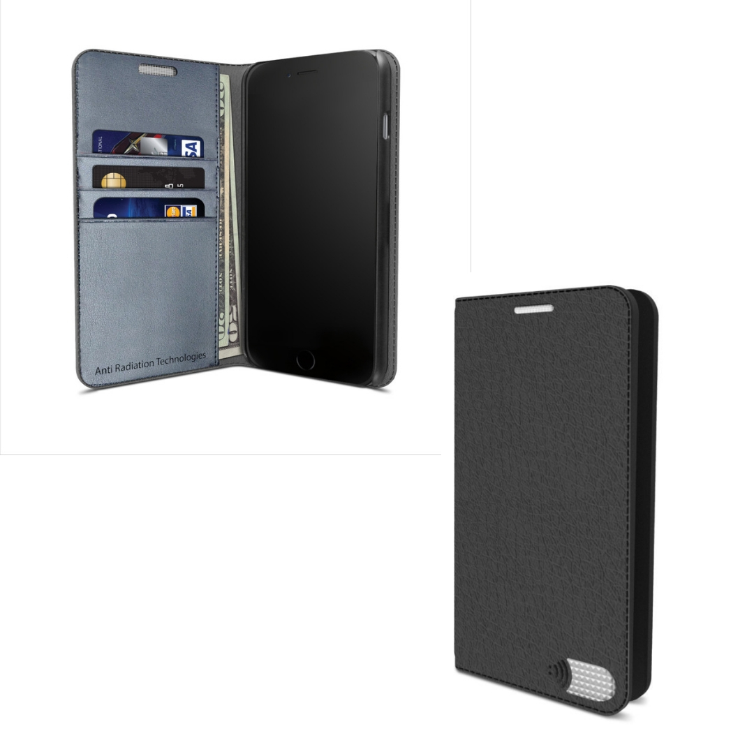 Wallet Case, Headset & Blue Light Screen Protector