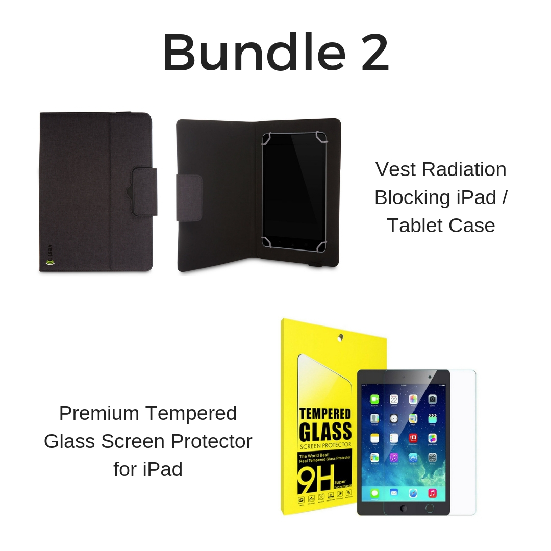Anti-radiation Tablet Case and Screen Protector 00346