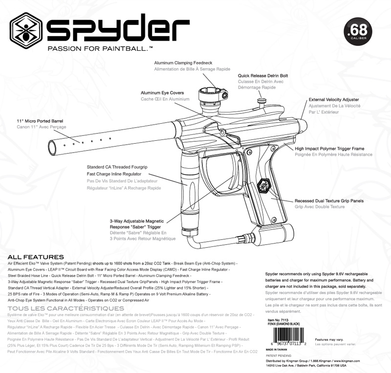 Spyder Fenix Box (Back)