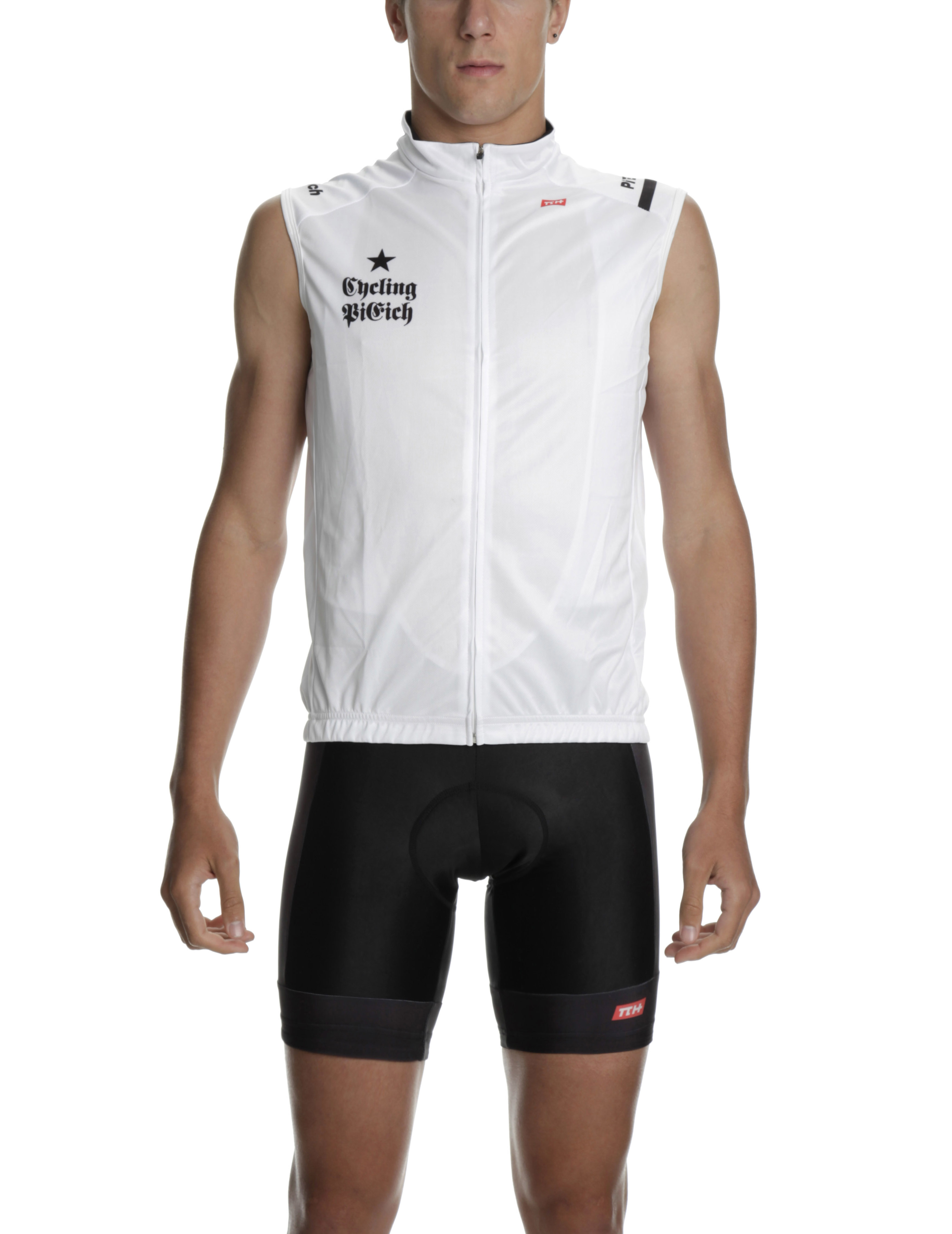 Maillot WHITE SKULL sin mangas SM_SKULL