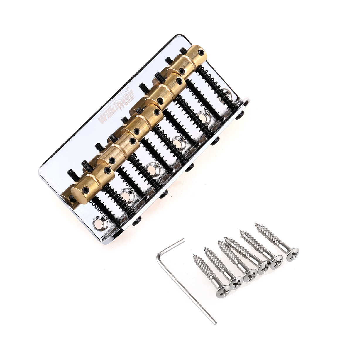Wilkinson 76.2mm(3 inch) String Spacing 5String Fixed Bass Bridge