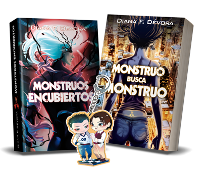 Pack MBM + Monstruos Encubiertos + REGALO LLAVERO Pack MBM + Monstruos Encubiertos + REGALO LLAVERO