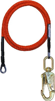 1/2 in x 12' Wire Core Lanyard 1/2 in x 12' Wire Core Lanyard