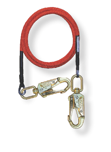 5/8 in x 12' Wire Core Lanyard with 2 Swivel Snaps 5/8 in x 12' Wire Core Lanyard with 2 Swivel Snaps