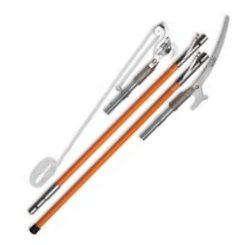 Quick-Change Pole Pruner and Saw Combination Package (fiberglass) Quick-Change Pole Pruner and Saw Combination Package (fiberglass)