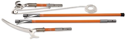 Quick-Change Pole Pruner and Saw Combination Package (fiberglass including extensions) Quick-Change Pole Pruner and Saw Combination Package (fiberglass including extensions)