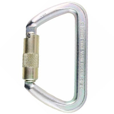 ISC Steel Iron Wizard Carabiner Single-Locking ISC Steel Iron Wizard Carabiner Single-Locking