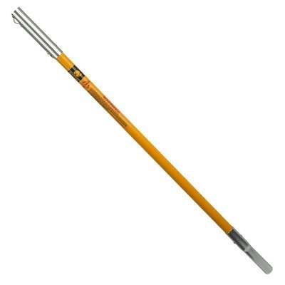 Notch Fiberglass Pole—Hollow, 4 ft, male/female Notch Fiberglass Pole—Hollow, 4 ft, male/female