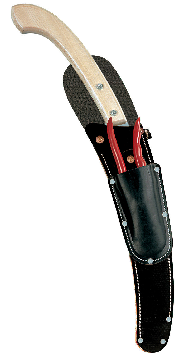 #14 Curved Saw Scabbard with Attached Pruner Pouch #14 Curved Saw Scabbard with Attached Pruner Pouch