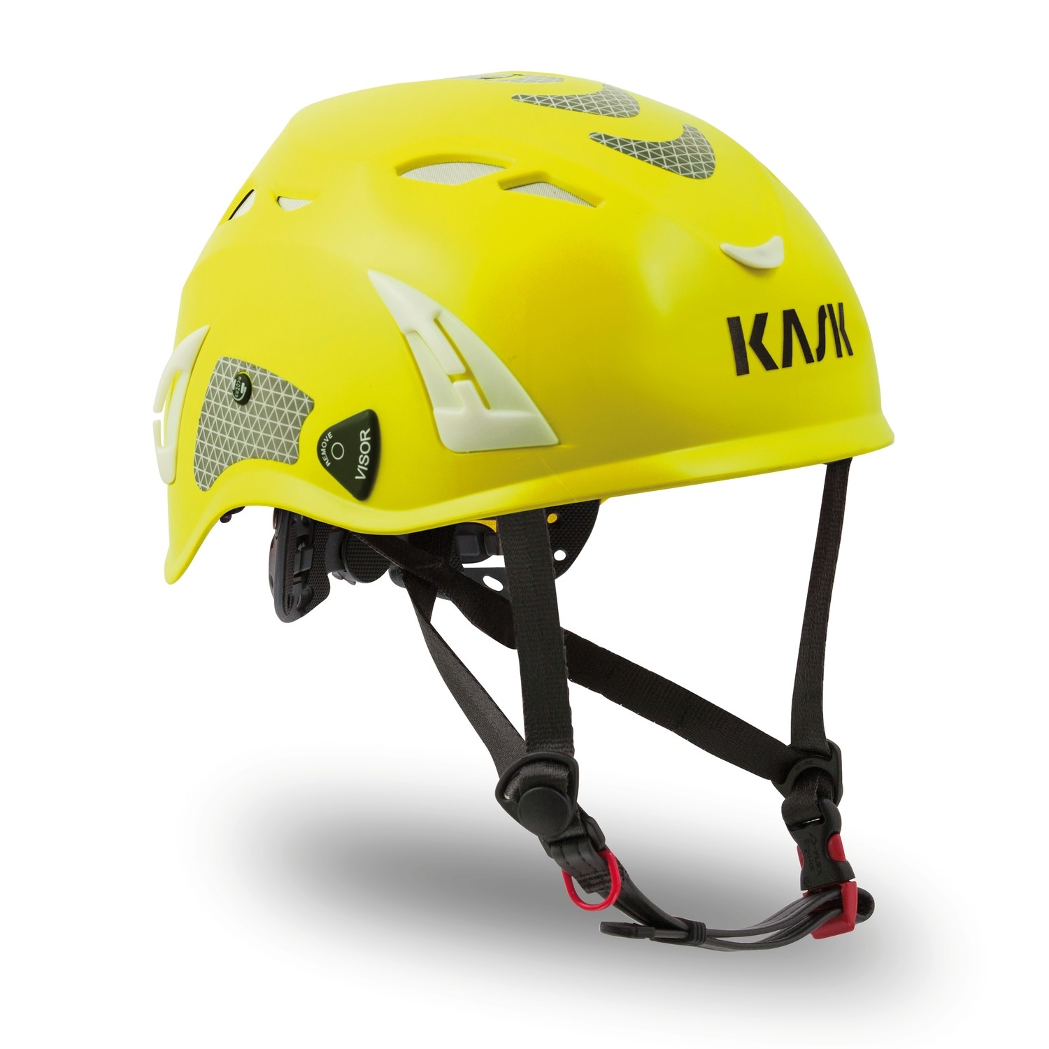 Kask Superplasma HI VIZ Helmet — Yellow Fluorescent Kask Superplasma HI VIZ Helmet — Yellow Fluorescent