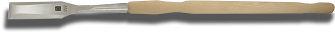 'Timber Tools' SLICK Chisel with Straight Edge 'Timber Tools' SLICK Chisel with Straight Edge