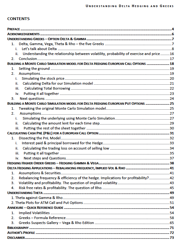 Table of Contents