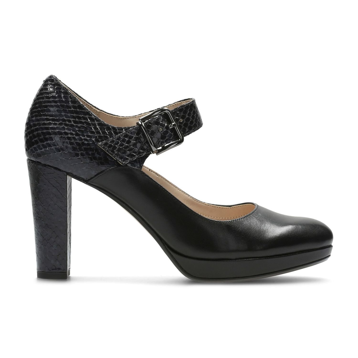 Zapatos Kendra Gaby Cuero Negro TN-2380461