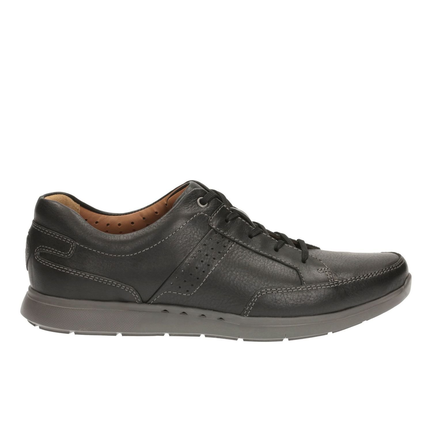 Zapatos UnLomac Lace Cuero Negro TN-2380481