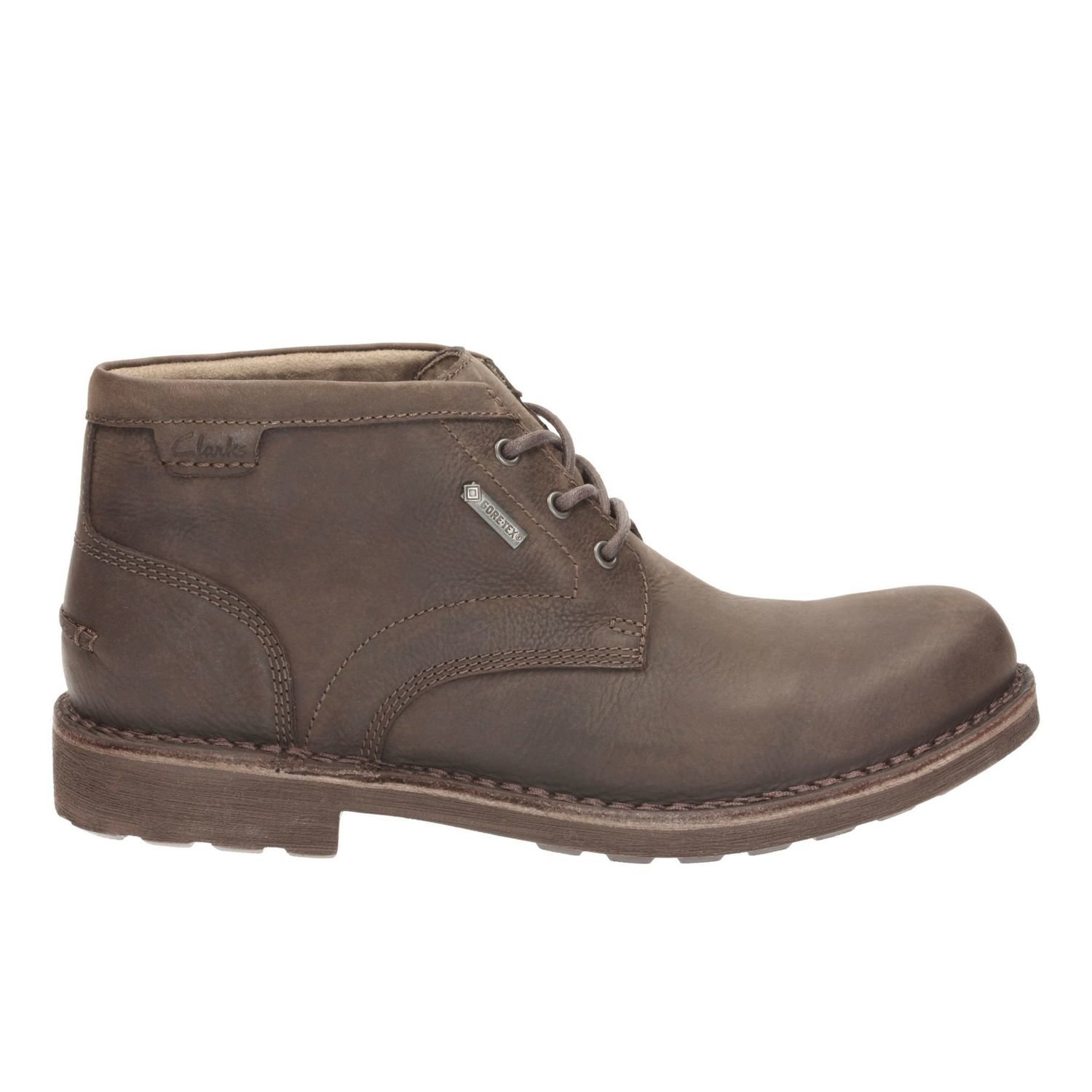 Botas Lawes Mid GTX Cuero Marron Oscuro TN-2380594