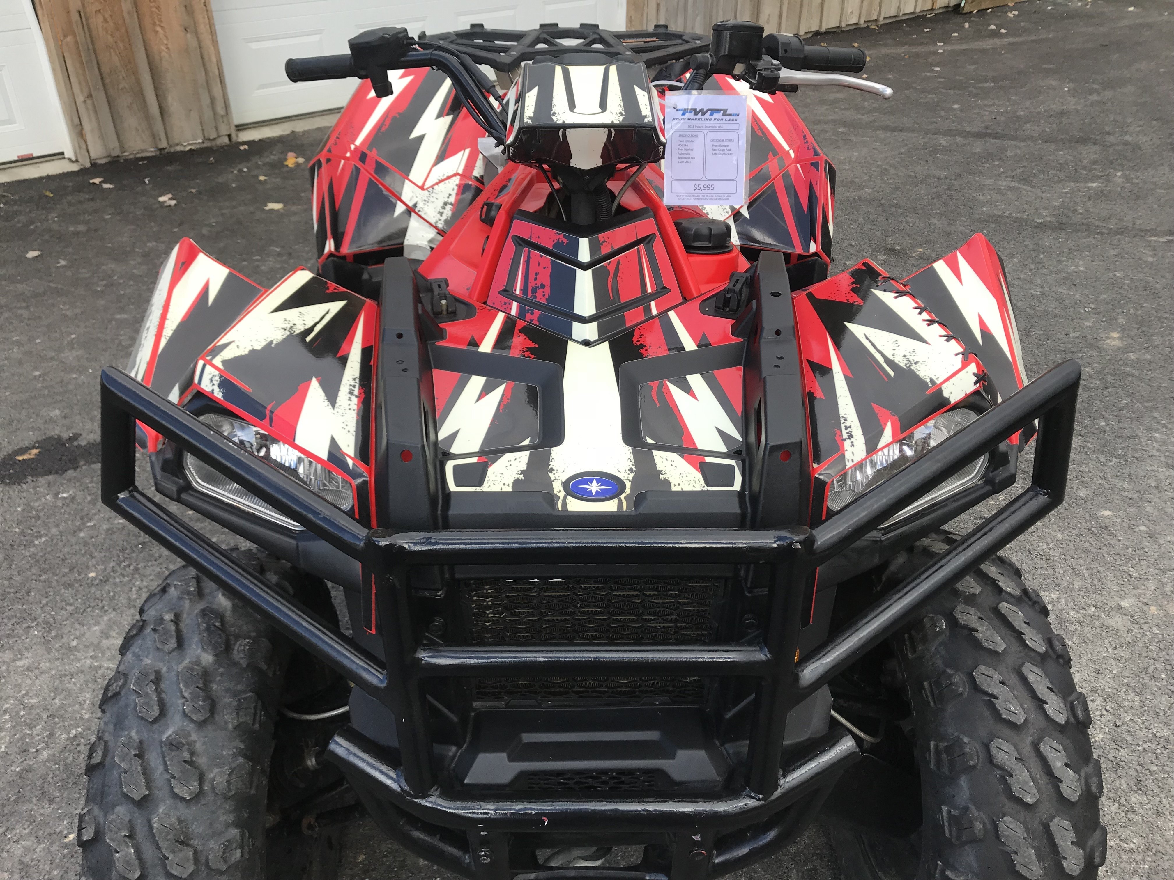 2015 Polaris Scrambler 850