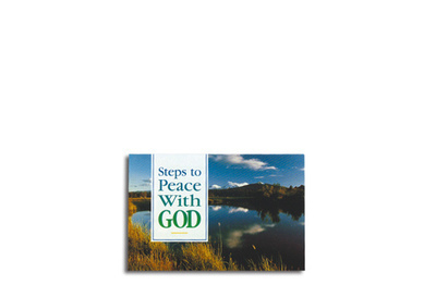 Steps To Peace With God Booklet (Pack of 25) Steps To Peace With God Booklet (Pack of 25)