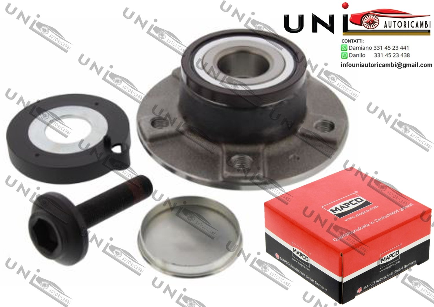 Metzger WM 1089 Kit Cuscinetto Ruota