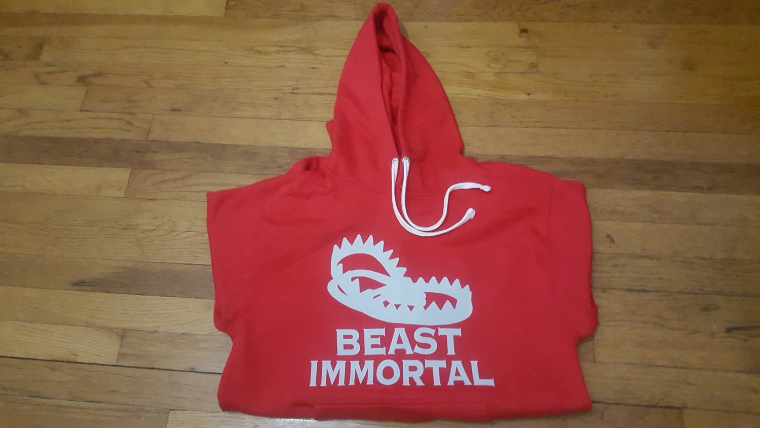 Beast Immortal red trap hoodie Beast Immortal red trap hoodie