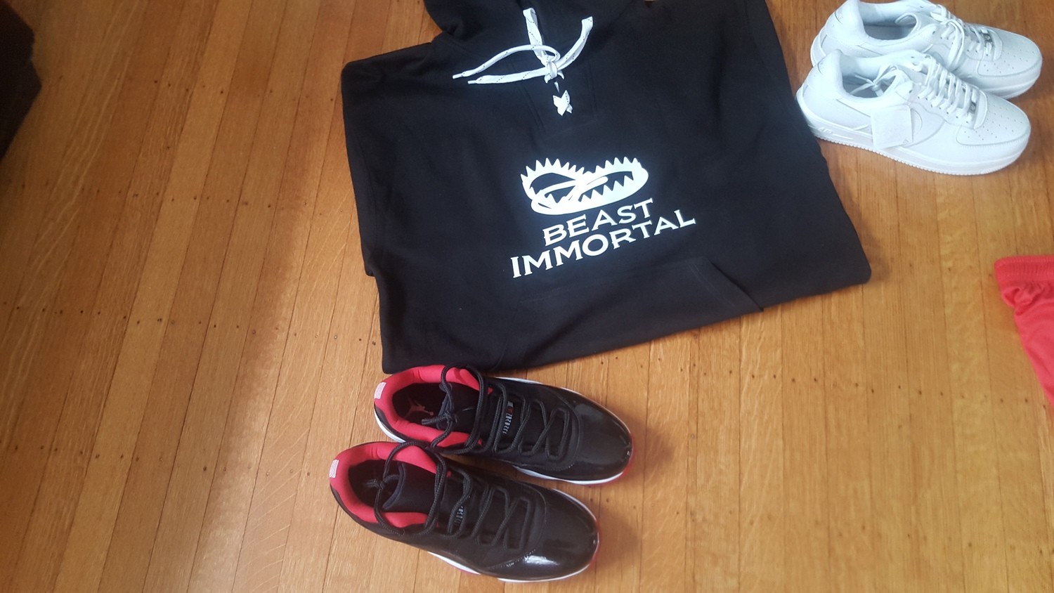 3 Beast Immortal different color hockey hoodie 3 Beast Immortal different color hockey hoodie
