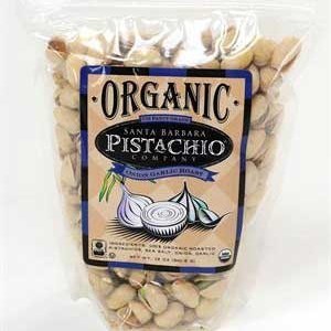 Santa Barbara Pistachio Company Onion Garlic Organic Pistachios