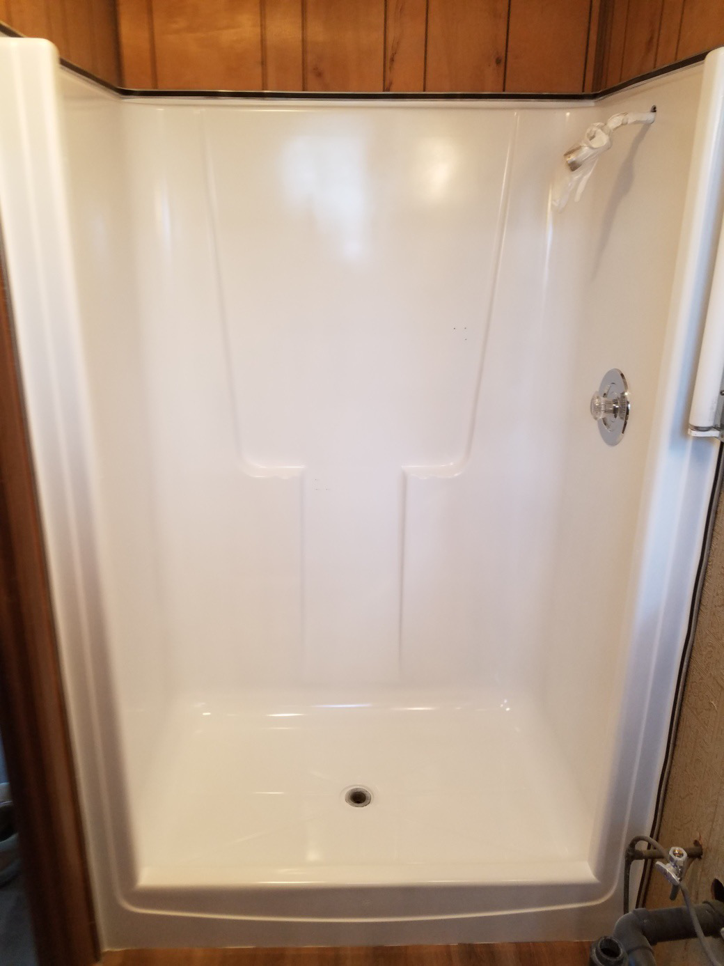 Fiberglass Bathtub + Surround Refinishing