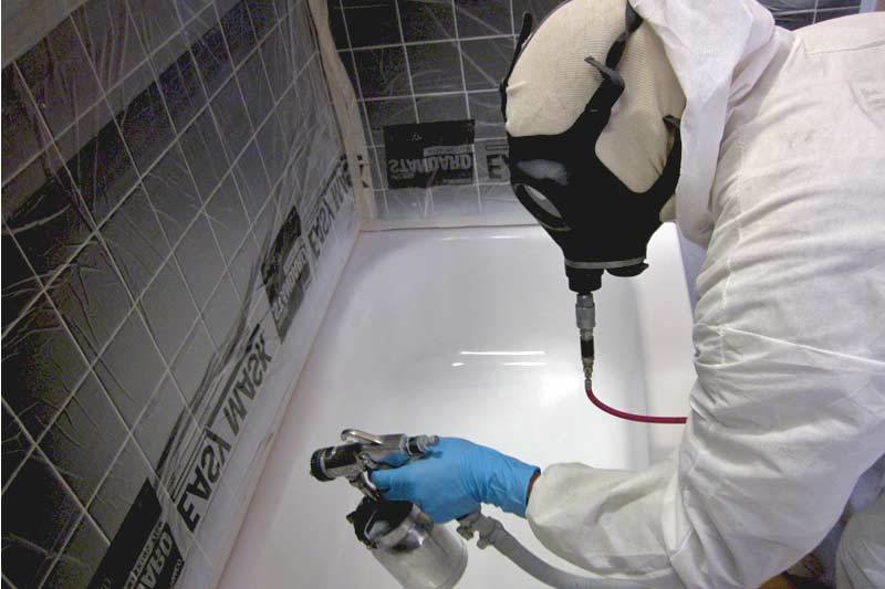 We Use HVLP Spray Equipment