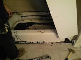 BATHTUB LINER REMOVAL + REGLAZE