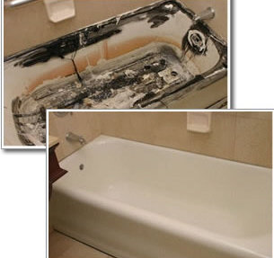 BATHTUB LINER REMOVAL + REGLAZE 00101