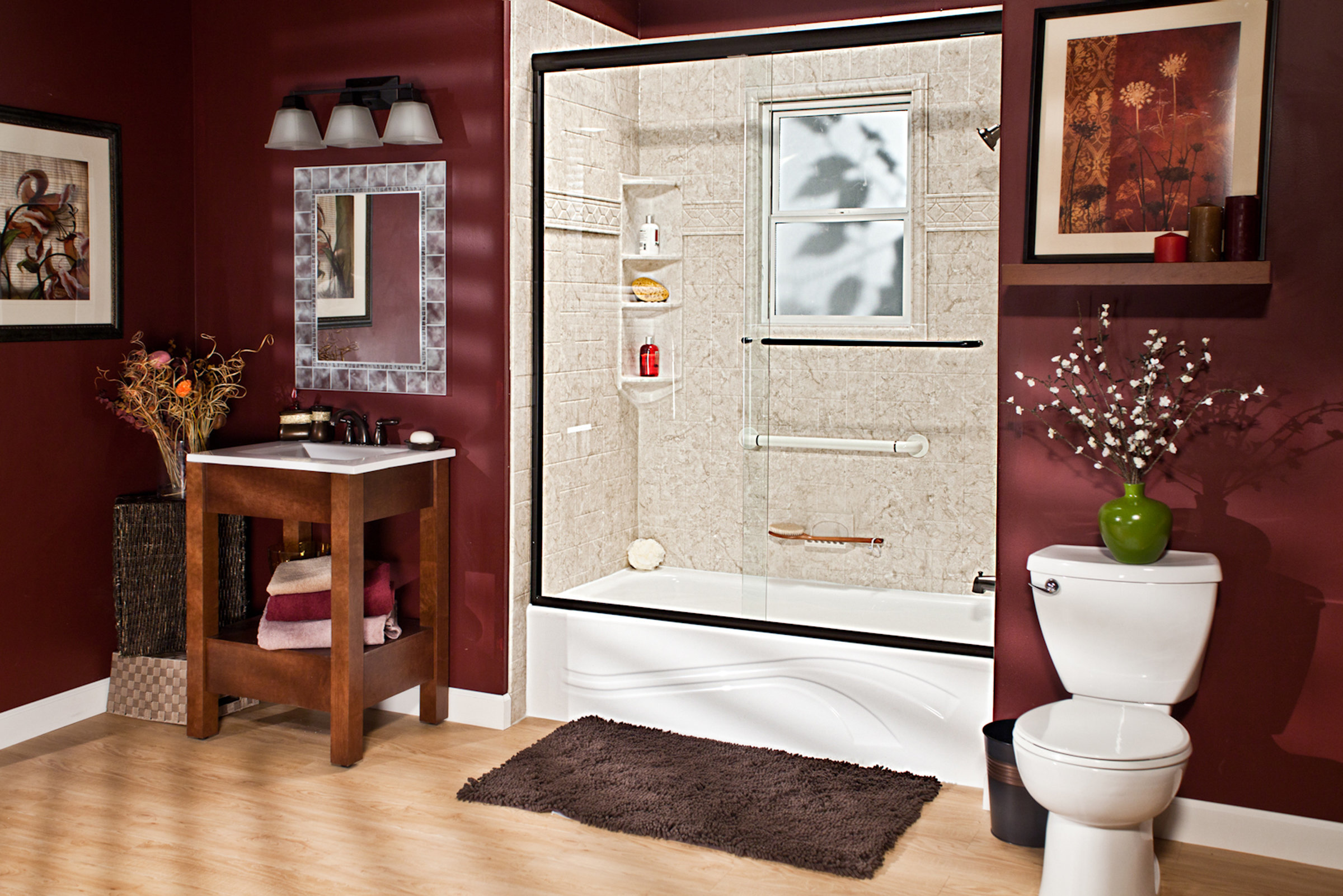 DuraStone Bath Products New Walls Only Keep Tub 00086