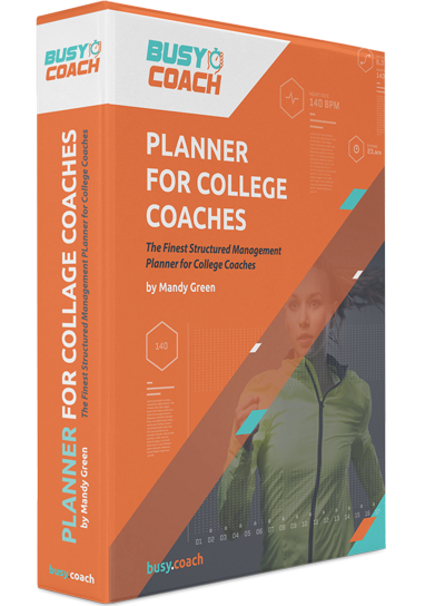 5 Book Productivity System Bundle for College Coaches