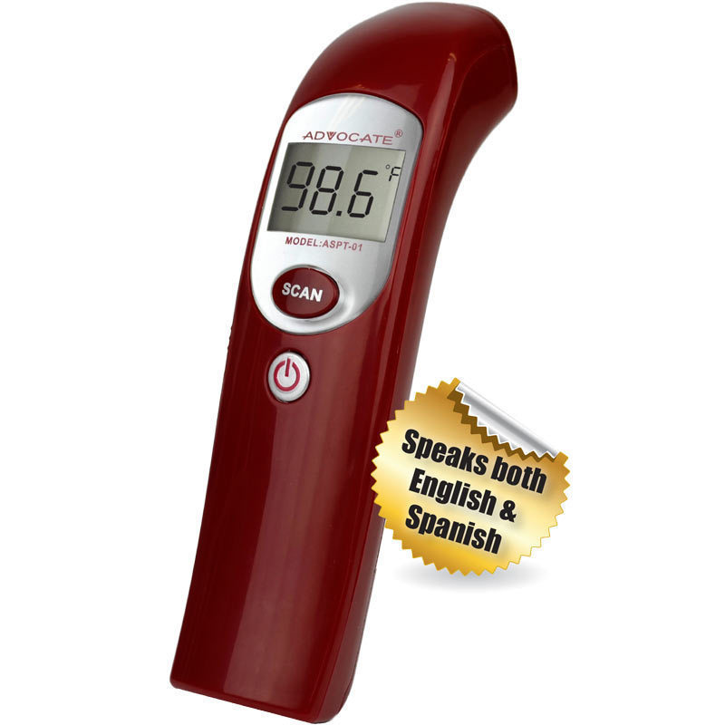 Advocate Talking Non-Contact Infrared Thermometer