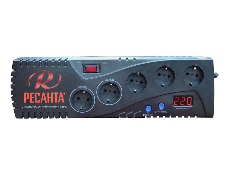 Стабилизатор напряжения РЕСАНТА С1500 63_6_33