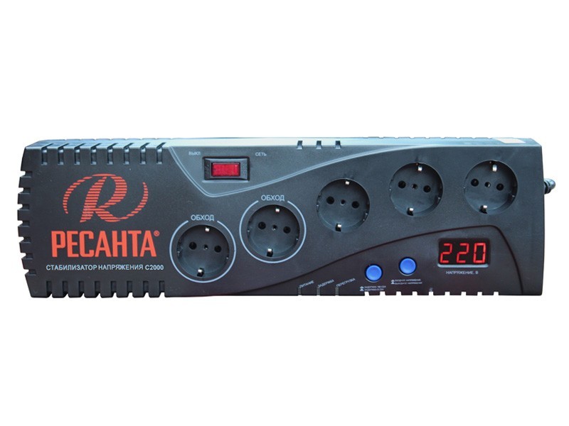 Стабилизатор напряжения РЕСАНТА С2000 63_6_34