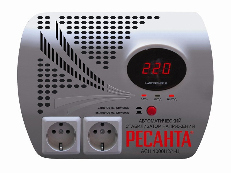 Стабилизатор напряжения серии LUX РЕСАНТА АСН-1000Н2/1-Ц 63_6_13
