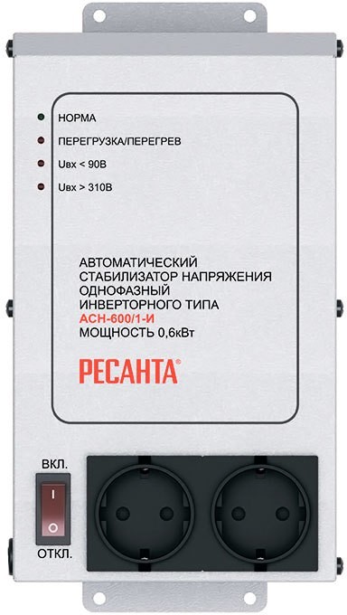 Стабилизатор напряжения Ресанта АСН-600/1-И 63_6_36