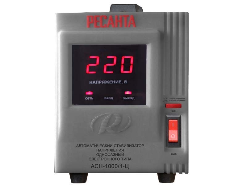 Стабилизатор напряжения РЕСАНТА АСН-1000/1-Ц 63_6_2