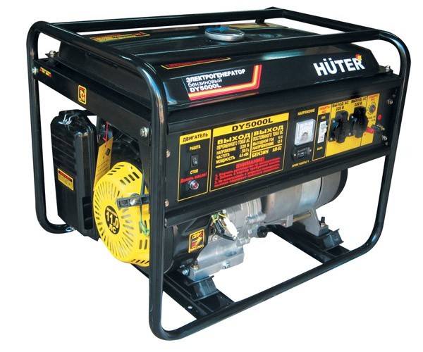 Портативный бензогенератор HUTER DY5000L 64_1_5