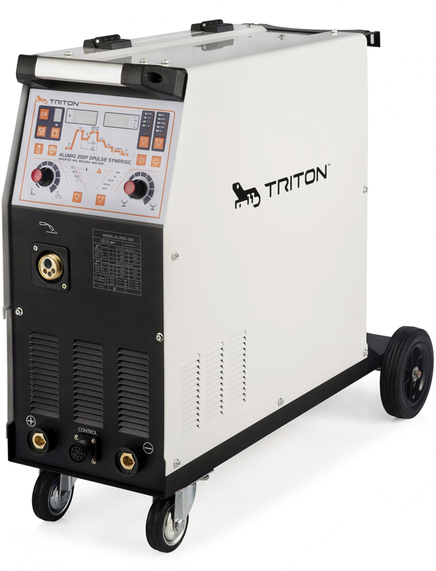 Сварочный полуавтомат TRITON ALUMIG 250P Dpulse Synergic TAMG250PDPS