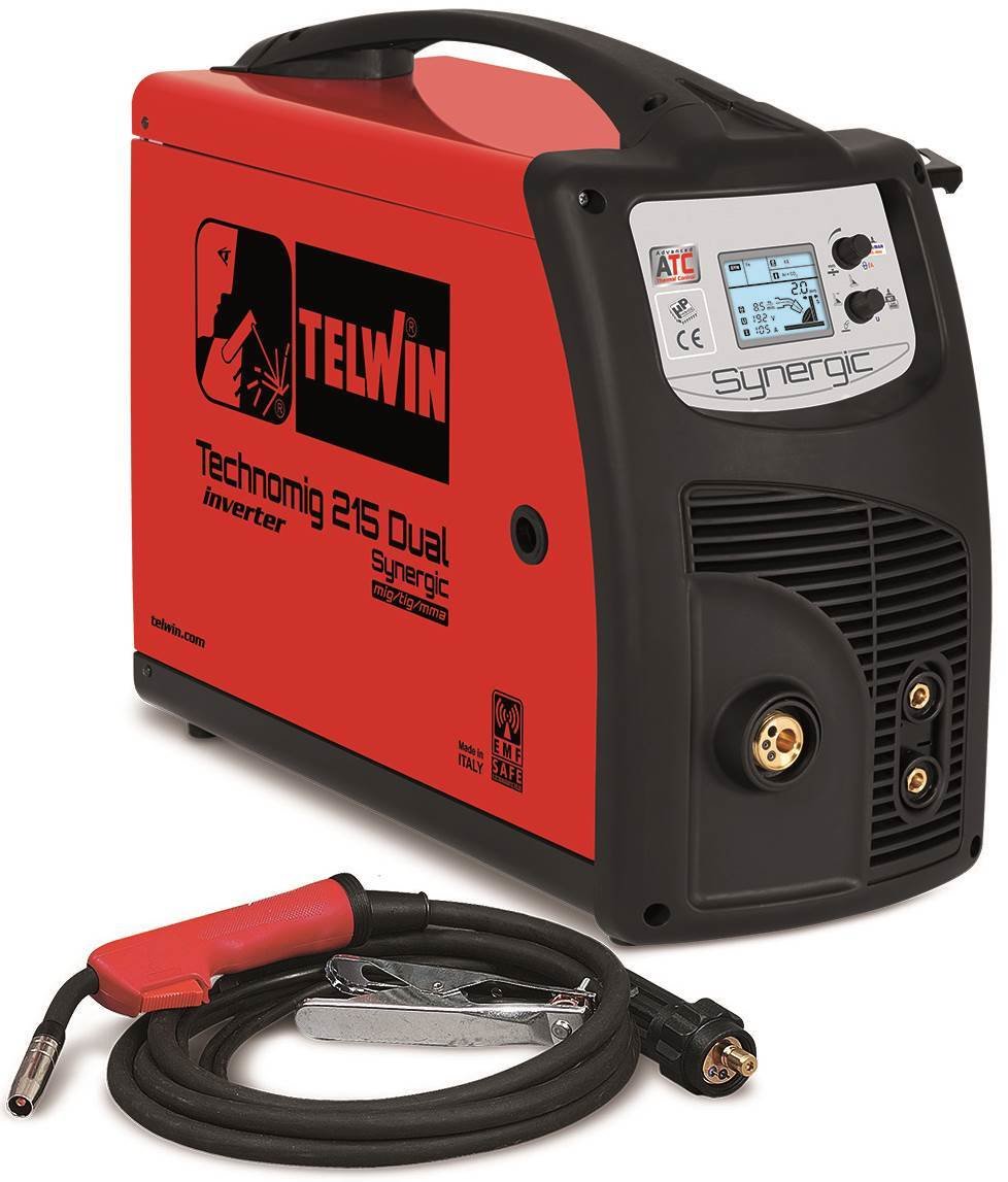 Сварочный полуавтомат TECHNOMIG 215 DUAL SYNERGIC 816053
