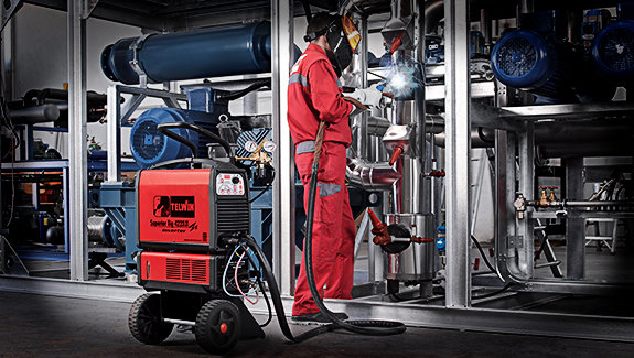 Аппарат аргонодуговой сварки Telwin SUPERIOR TIG 422 AC/DC-HF/LIFT AQUA + TIG ACC.