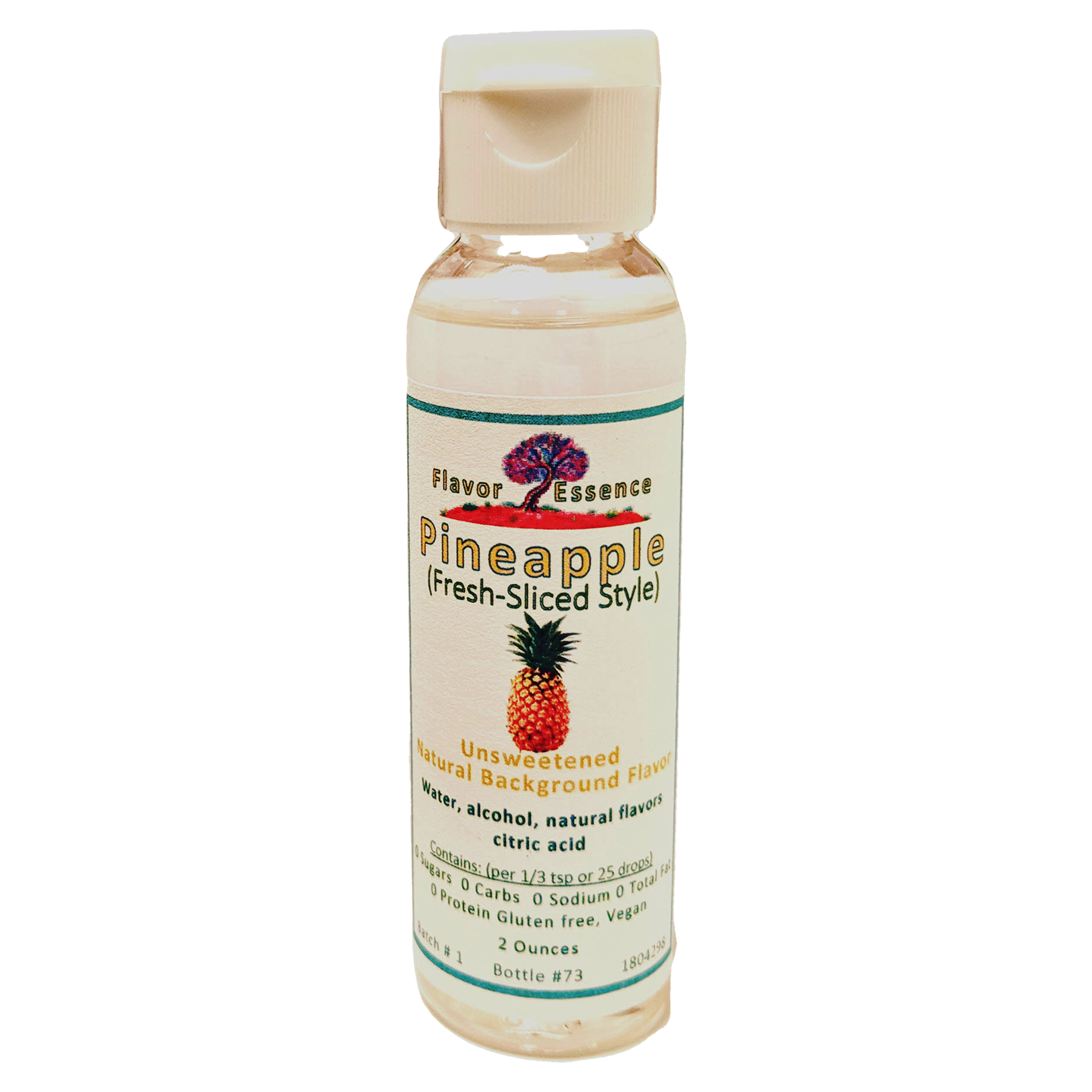 PINEAPPLE (Fresh-Sliced Style) Unsweetened Natural Flavoring PA
