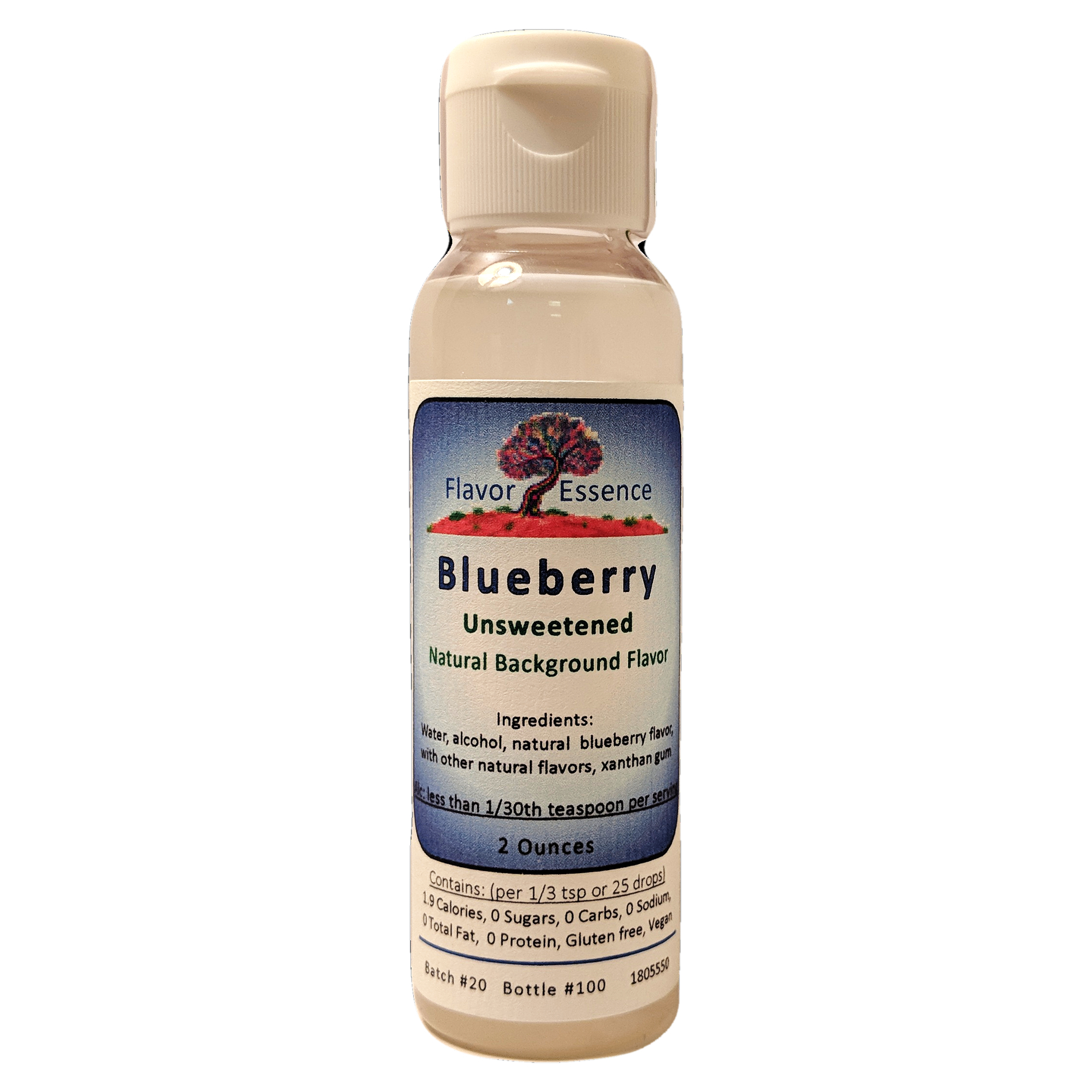 BLUEBERRY Unsweetened Natural Flavoring BLU-