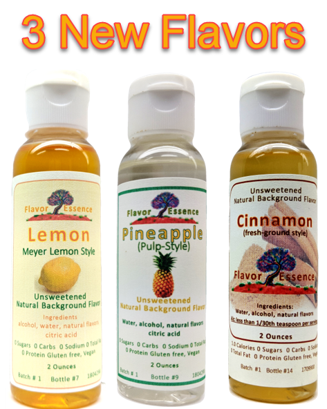 Flavor Essence Flavorings (10-Pack x 2 oz any combination, 5.49 ea)