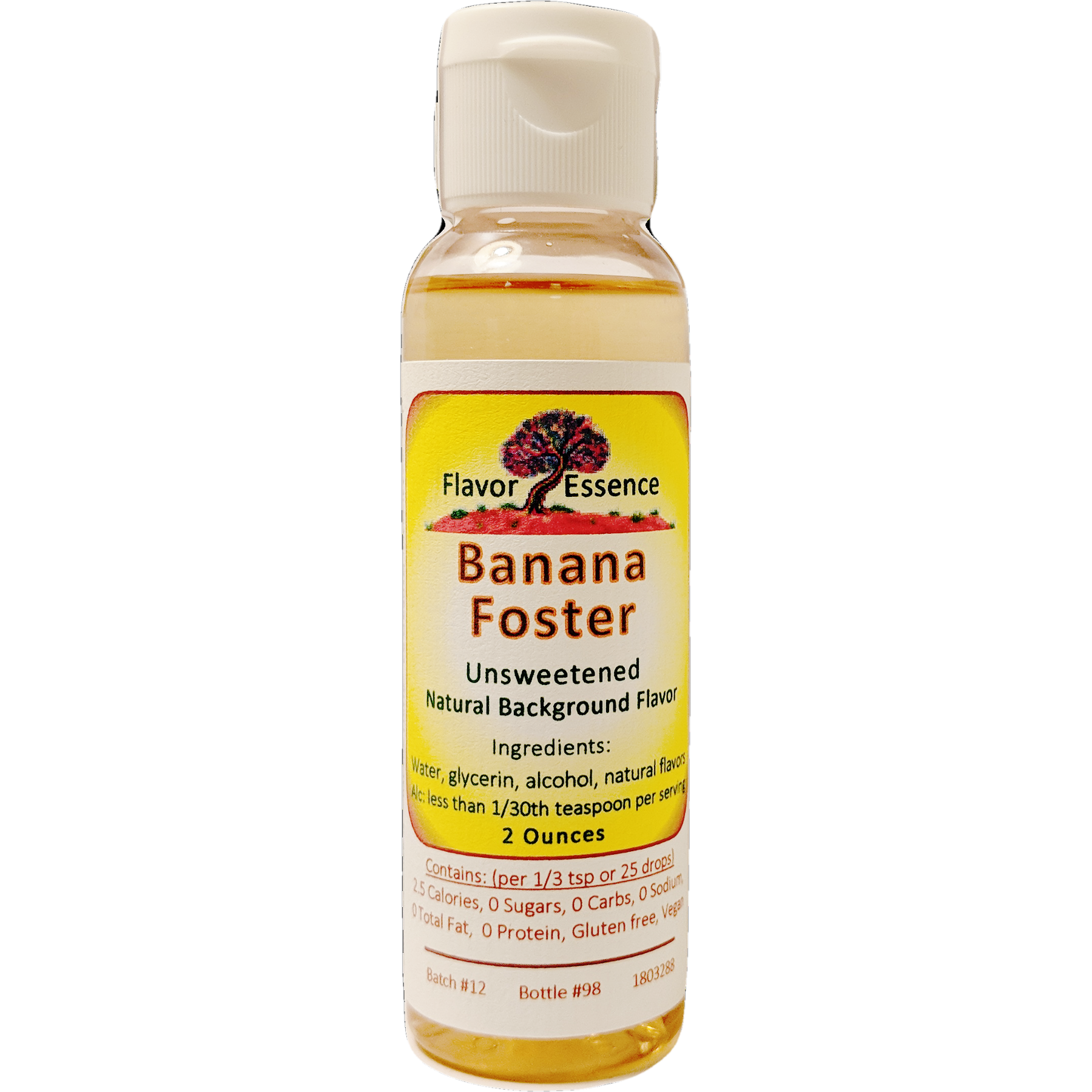 BANANA FOSTER Unsweetened Natural Flavoring BF-
