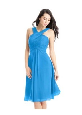 Ocean Blue Short Prom Dresses