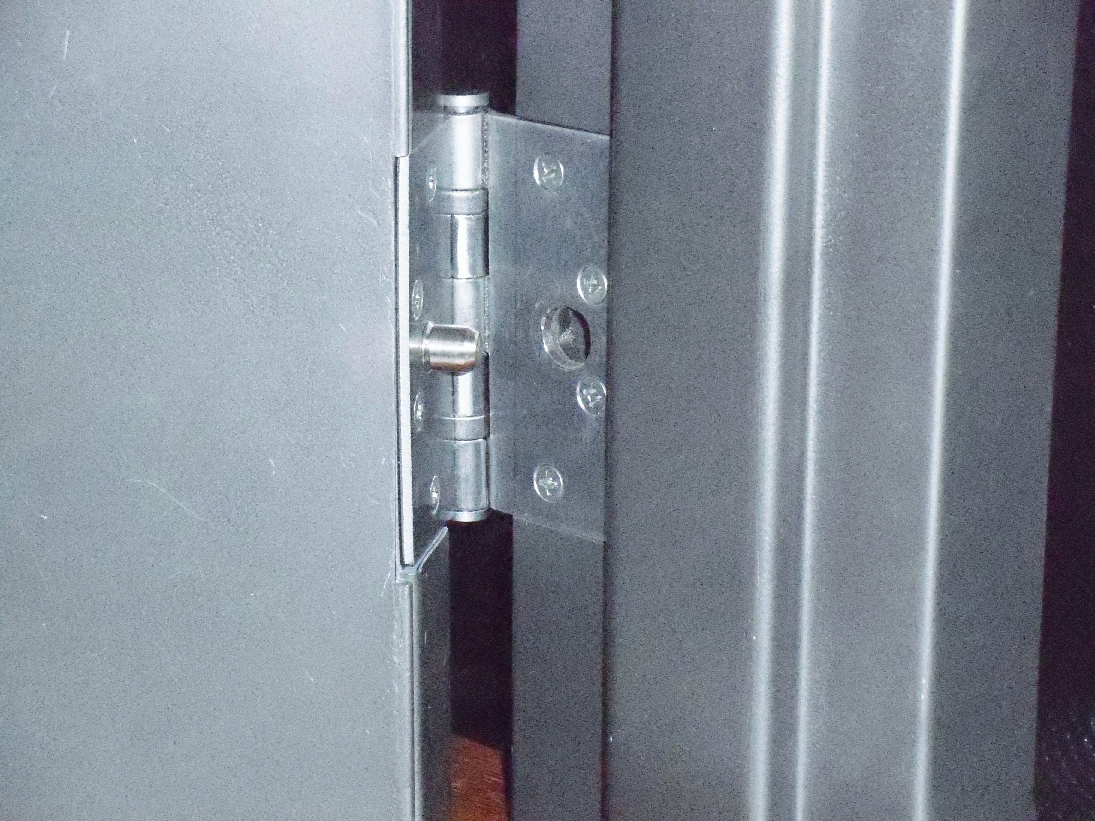 Steel Outswing Door Hinge Pin Lock No Transfer Punch